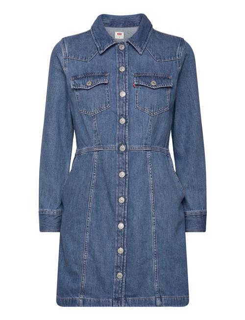 Levi's® | Flynn Western Core Dress Med Indigo - Worn In | M