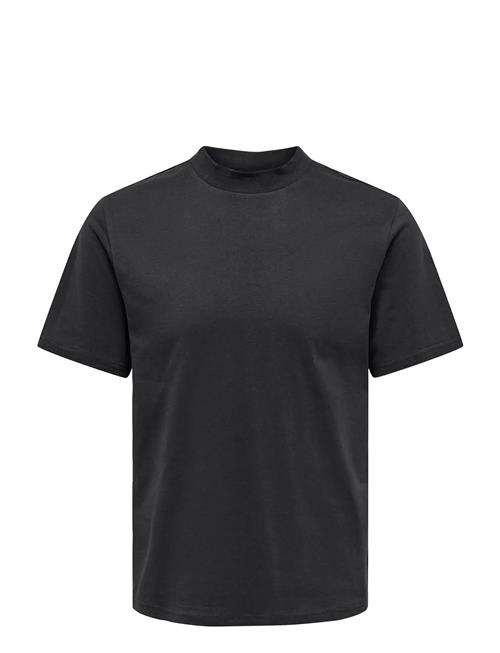 ONLY & SONS | Onsotis Reg Mock Neck Tee Vd | XS