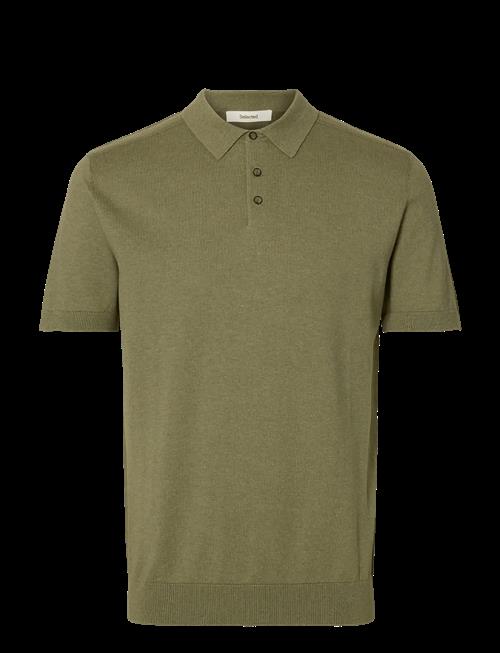 Selected | Slhberg Ss Knit Polo Noos | XL