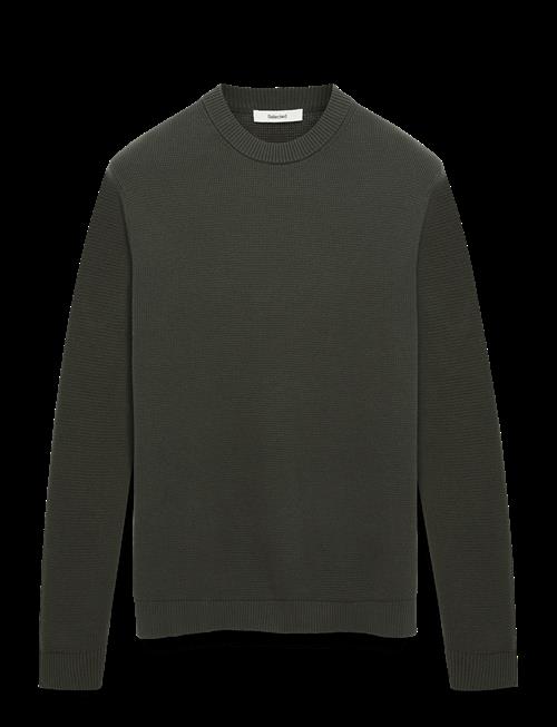 Selected | Slhdane Ls Knit Structure Crew Neck Noos | M