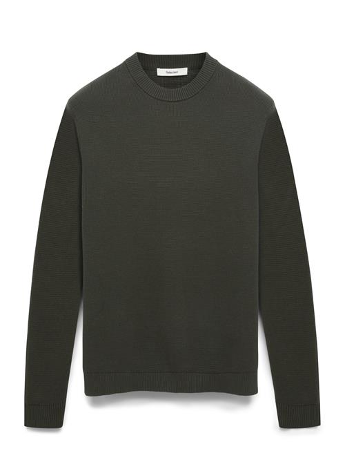 Selected | Slmdane Ls Knit Structure Crew Neck Noos | XXL