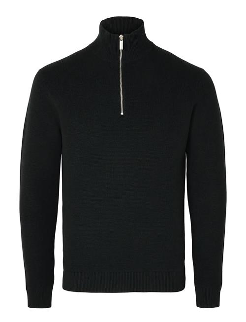 Selected | Slmdane Ls Knit Structure Half Zip Noos | XL
