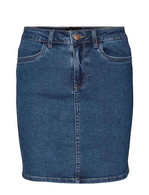 Vero Moda | Vmluna Hr Denim Skirt Mix Ga | XS