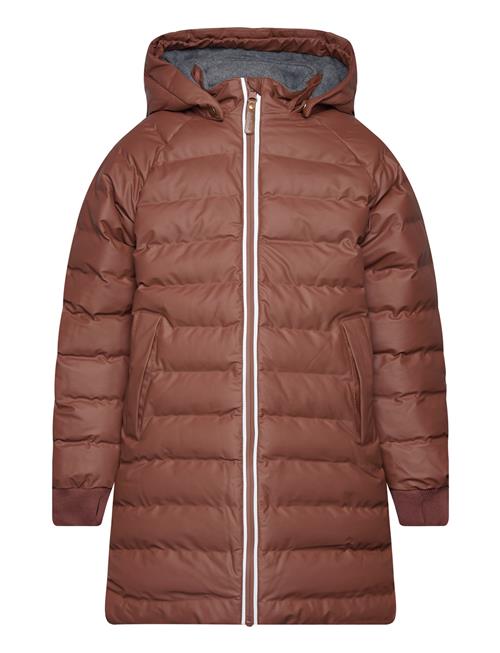 mikk-line | Pu Puff Long Jacket Rec. | 110