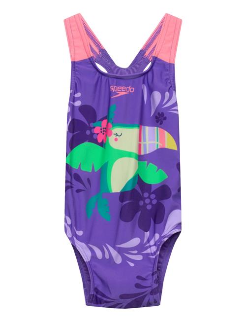 Speedo | Girls Digital Printed Swimsuit | 3