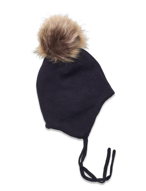 Minymo | Hat W. Detachable Fake Fur | 46