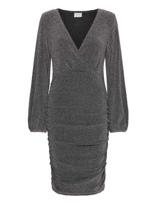 Vila | Vicaro L/S V-Neck Midi Dress/Dc/1 | S