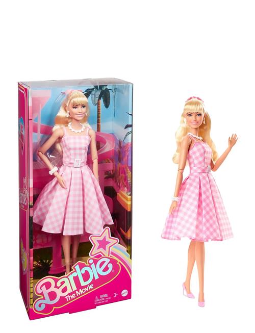 Barbie | Signature The Movie Collectible Doll, Margot Robbie As In Pink Gingham Dress | ONE SIZE