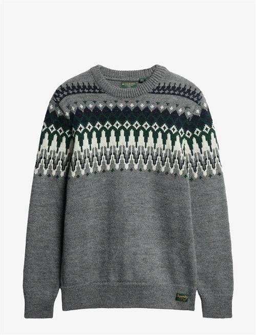 Superdry | Fairisle Knit Crew Jumper | XL