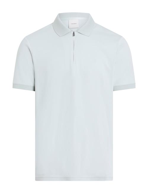 Calvin Klein | Smooth Cotton Welt Zip Polo | M