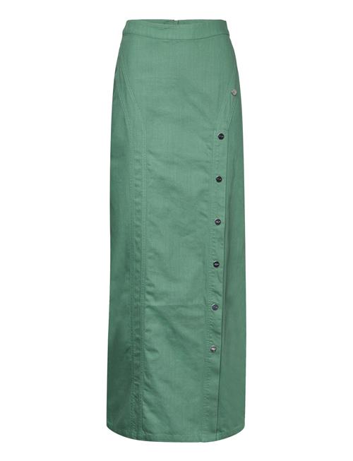 Cannari Concept | Washed Twill Long Skirt | 36