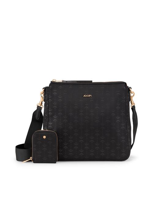 JOOP! Skuldertaske 'Collana Tessuto Jasmina'  guld / sort