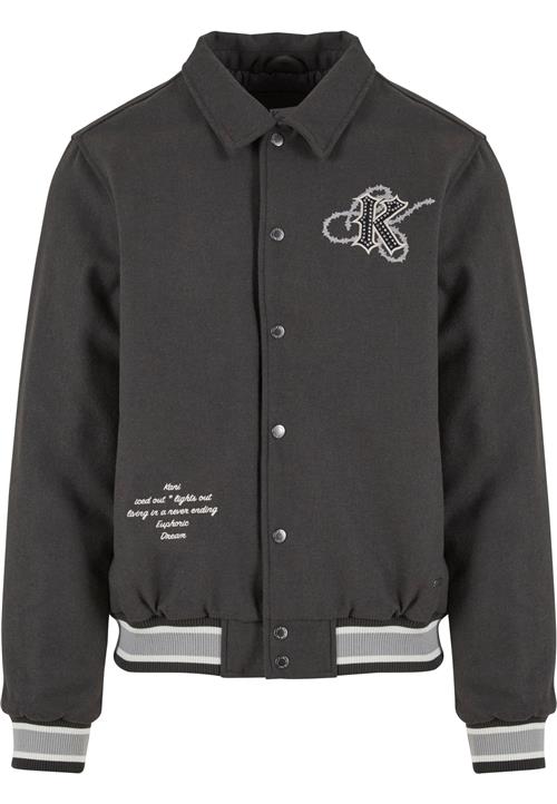 Karl Kani Overgangsjakke  lysegrå / sort / hvid