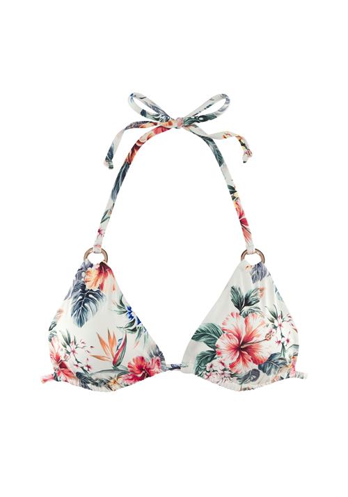LASCANA Bikinioverdel  blandingsfarvet / hvid