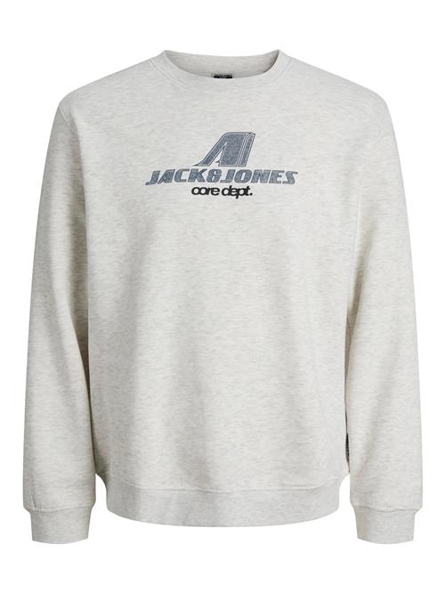 JACK & JONES Sweatshirt Otier White Melange