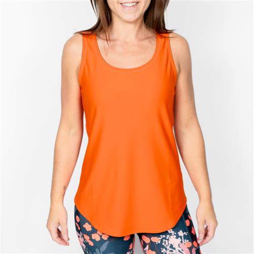 Vigga Fitted Orange Top