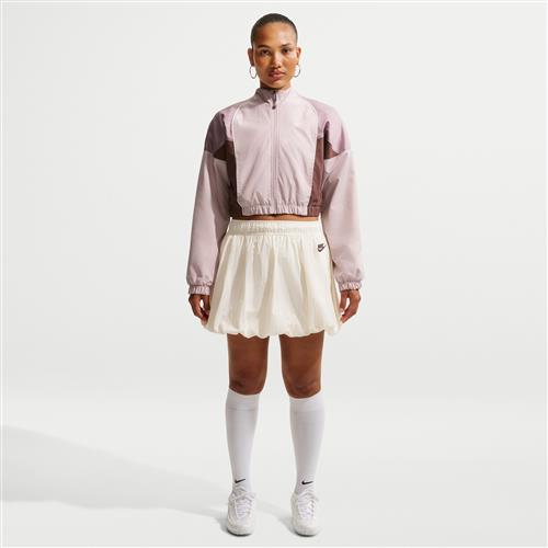 Løs Nike -boblenederdel til kvinder - hvid