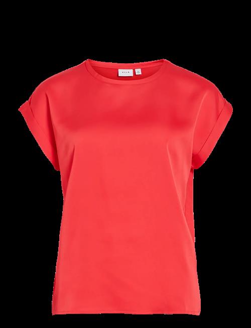 Vila | Viellette S/S Satin Top - Noos | 42