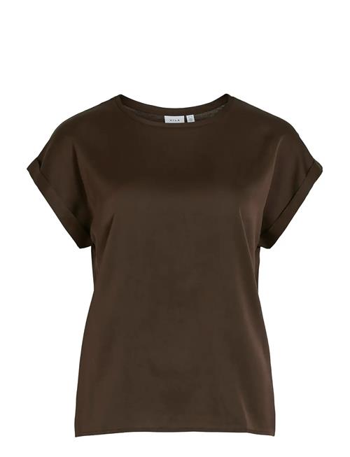 Vila | Viellette S/S Satin Top - Noos | 44