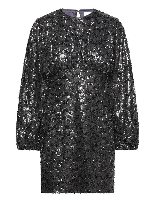 Malina | Alexandra Balloon Sleeve Sequin Mini Dress | S