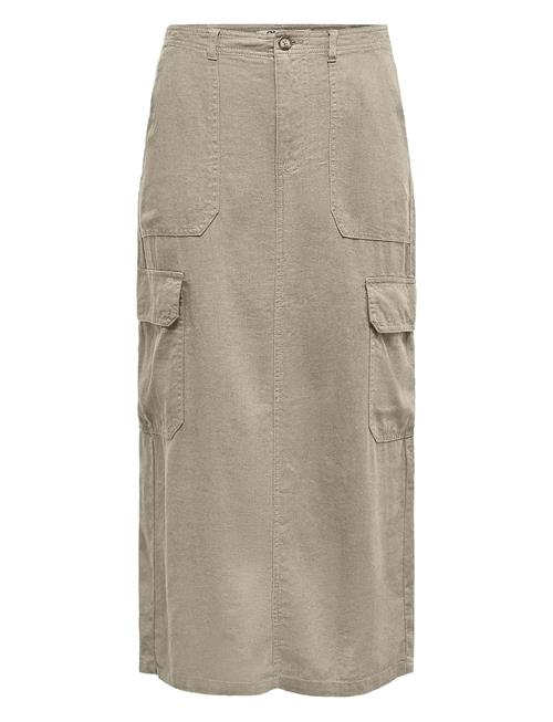 ONLY | Onlmalfy-Caro Linen Long Skirt Pnt | S