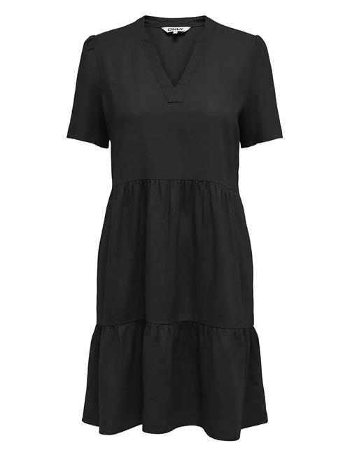 ONLY | Onltiri-Caro S/S V-Neck Lin Dress Cc Pnt | M