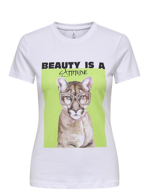 ONLY | Onlvibe Life S/S Glasses Top Box Jrs | M