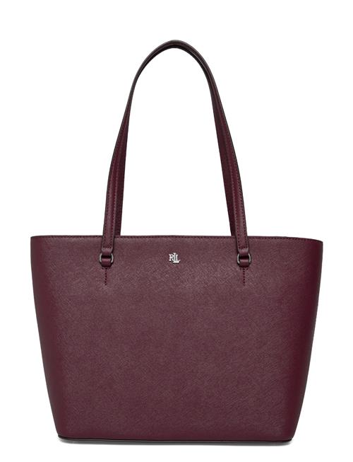Lauren Ralph Lauren | Crosshatch Leather Medium Karly Tote | ONE SIZE