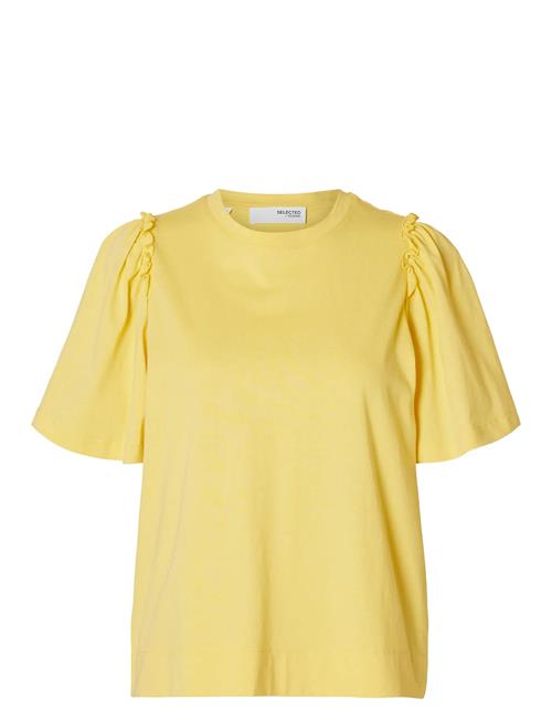 Selected | Slwpenelope 2/4 Ruffle Tee Noos | S