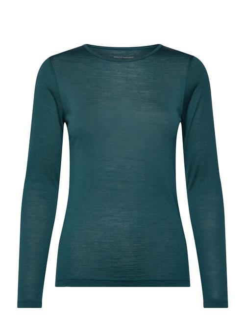 Panos Emporio | Wool/Tencel Tee Long Sleeve | XS