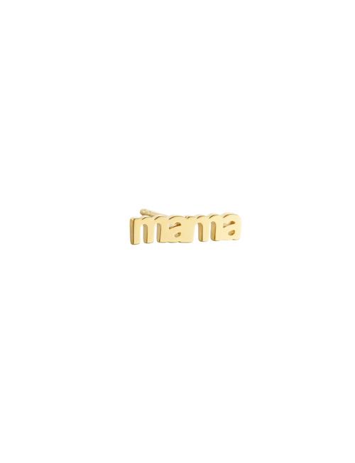 Design Letters | Vocabulary Stud - Goldplated (1 Pcs) | ONE SIZE