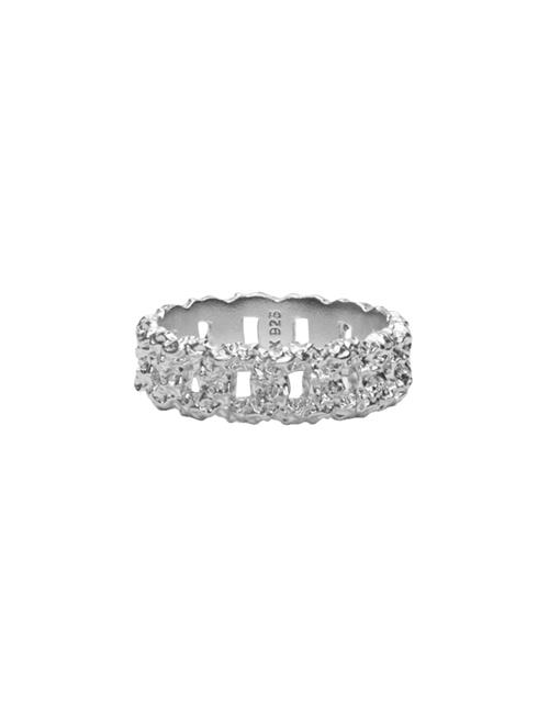 IX Studios | Ix Crunchy Curb Ring Silver | 60