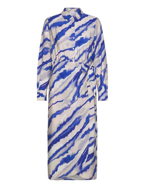 Vila | Vidogma Esa V-Neck L/S Midi Shirt Dress | 38