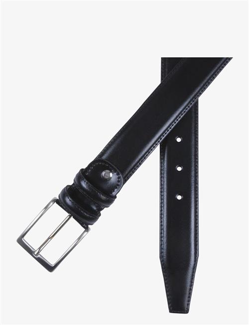 Portia 1924 | Black Leather Belt | 115 cm