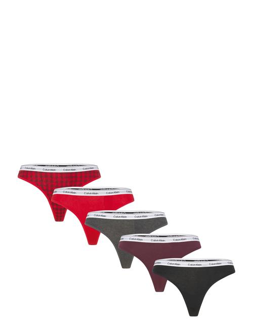 Calvin Klein | 5 Pack Thong (Low-Rise) | XL