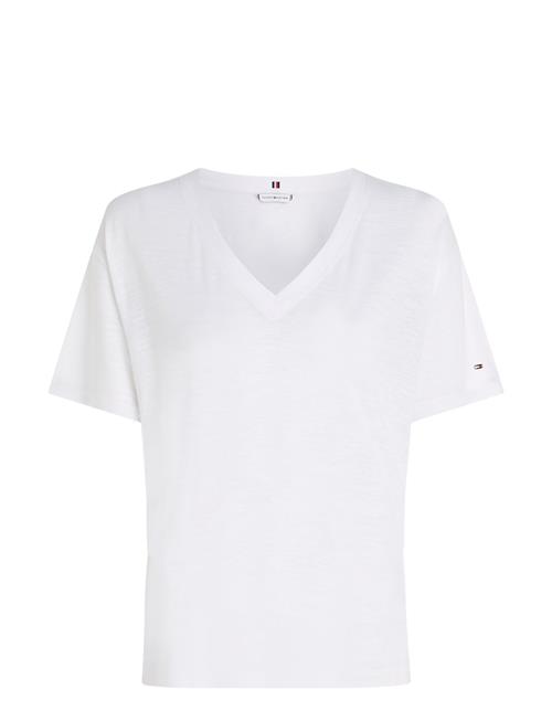 Tommy Hilfiger | Rlx Linen Lyocell V-Nk Ss | XS
