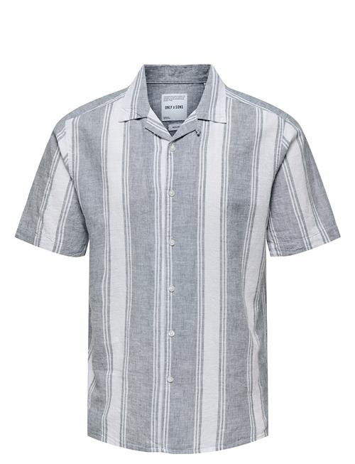 ONLY & SONS | Onscaiden Life Stripe Linen Resort Noos | S