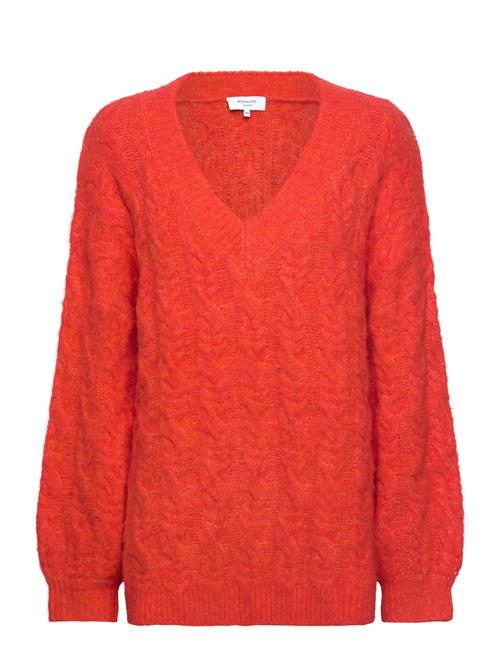 Rosemunde | Cable Knit V-Neck | S/M