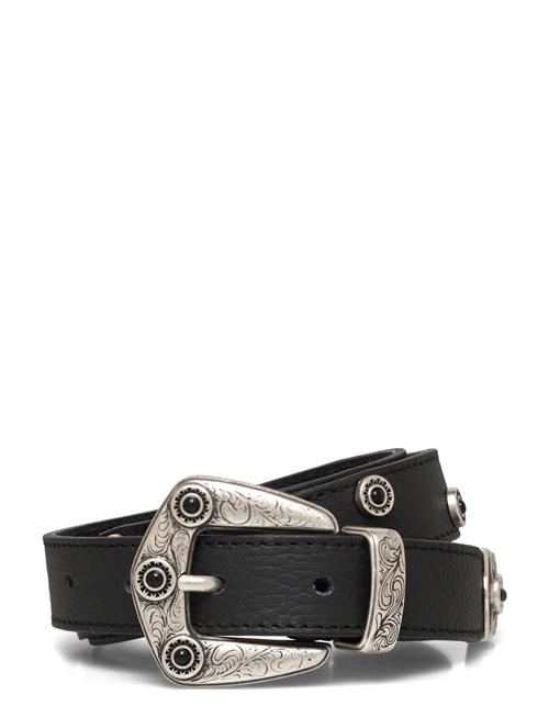 Cala Jade | Stud Belt, Black Silver, 80 | 80