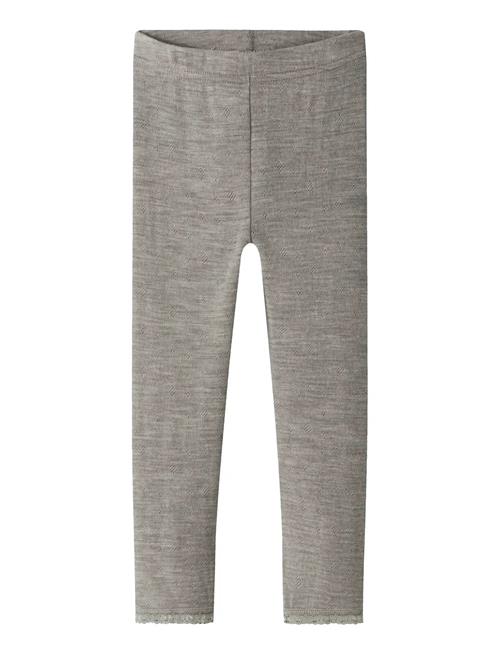 name it | Nmfwang Wool Needle Legging Solid Noos | 110