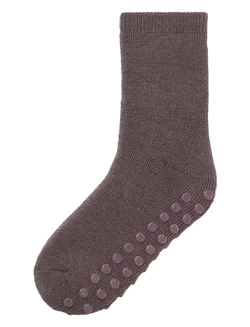 name it | Nmfwaksi Wo/Bl Terry Sock W/Non Skid | 28-30