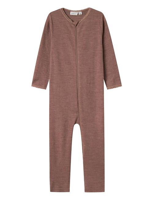 name it | Nmfwang Wool Needle Nightsuit Solid Noos | 98