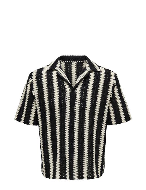 ONLY & SONS | Onsdani Crochet Ss Shirt Noos | XL