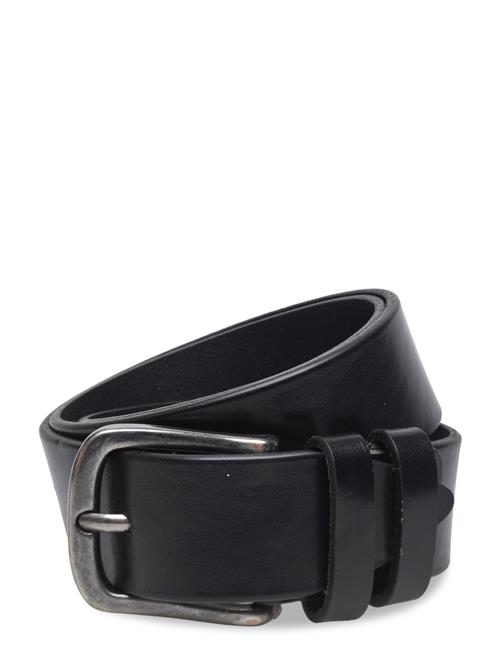 Portia 1924 | Black Full Grain Leather Belt | 105 cm