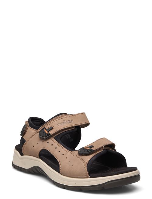 Rieker | Rieker Mens Sandals 26951-25 Brown | 43