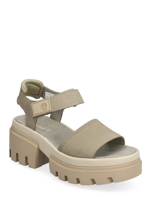Timberland | Everleigh Backstrap Sandal Light Taupe Nubuck | 39