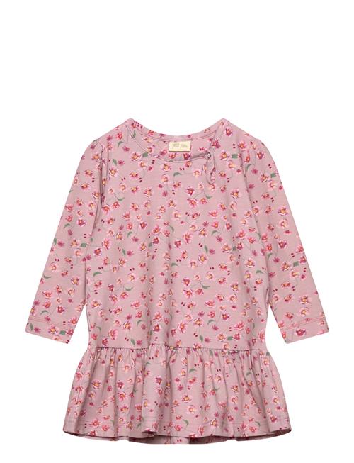 Petit Piao | Dress L/S Gather Printed | 104