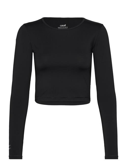 Casall | Graphic Crop Long Sleeve | M