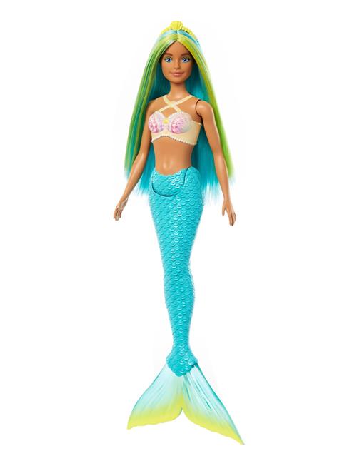 Barbie | A Touch Of Magic Mermaid Doll With Green & Blue Hair, Blue Tail | ONE SIZE