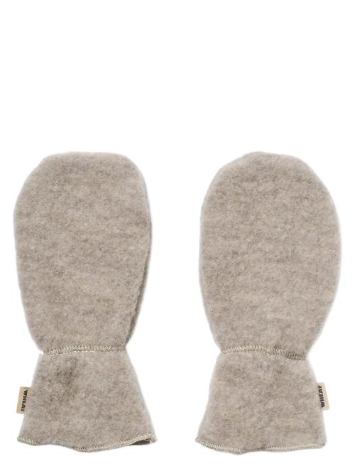 Wheat | Wool Fleece Miitens Jay | ONE SIZE